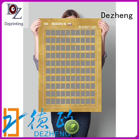 Dezheng off bucket list poster For