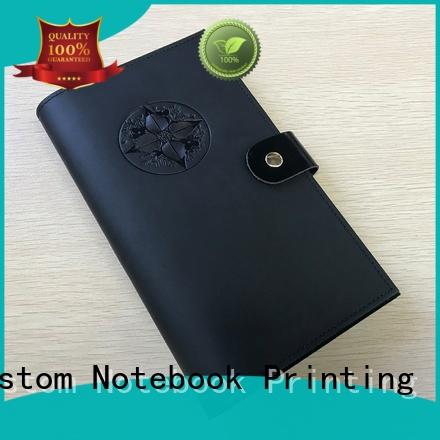 Dezheng portable leather diary book For meeting
