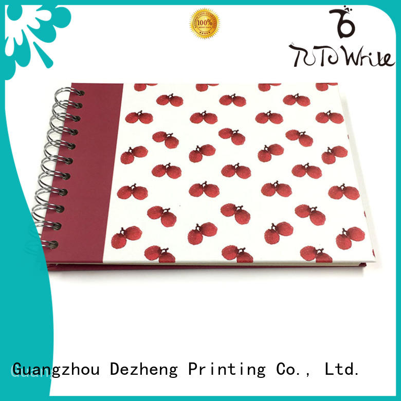 Dezheng notebook Spiral Notebook Manufacturers company for personal design