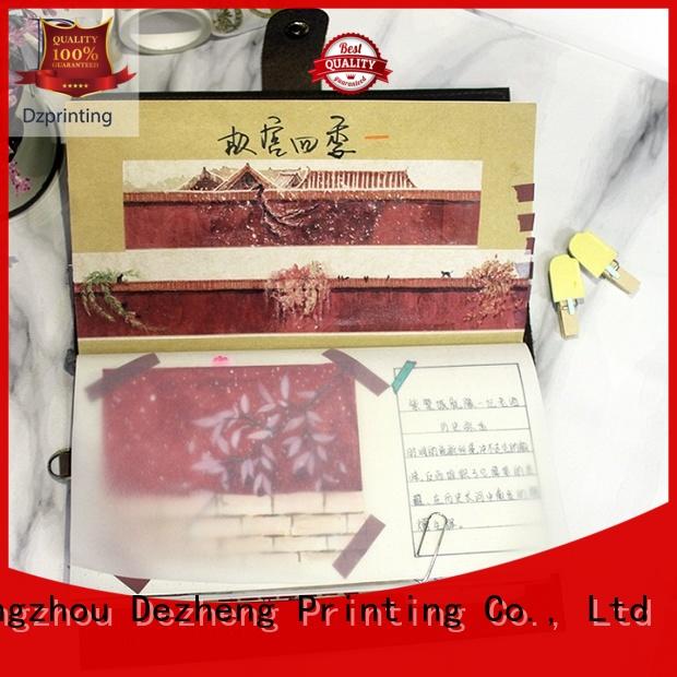 Dezheng High-quality custom notebooks and planners customization For student
