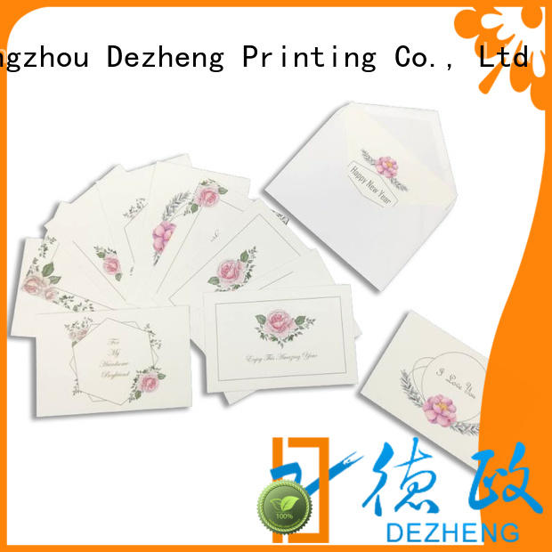 Dezheng Latest universal congratulation card Supply