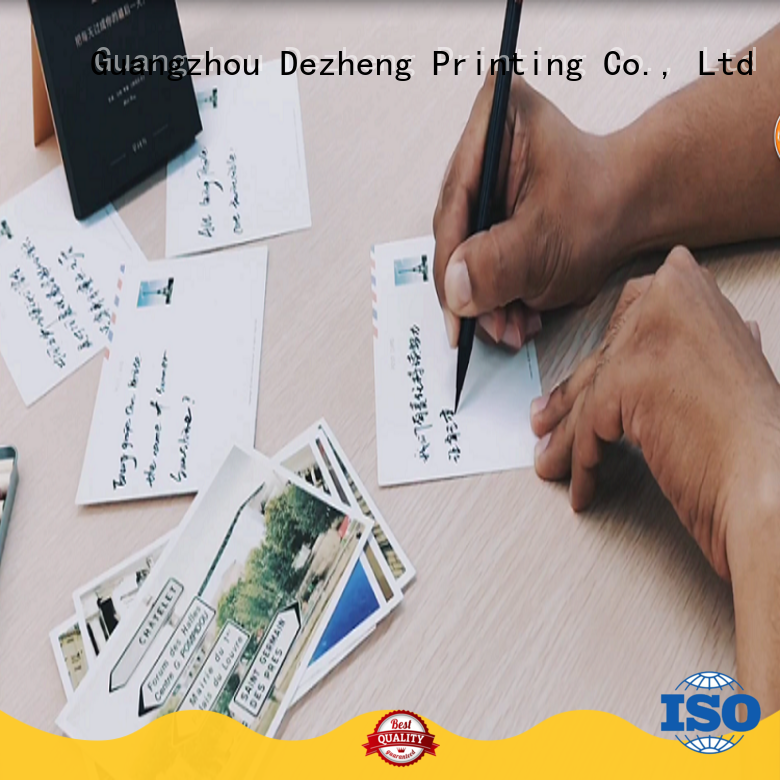 Dezheng you custom greeting card printing bulk production for festival