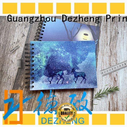 Dezheng 10x10 photo album with self stick pages Suppliers for friendship