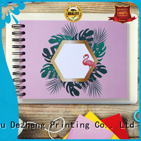Dezheng 10x10 self adhesive photograph albums company for gift