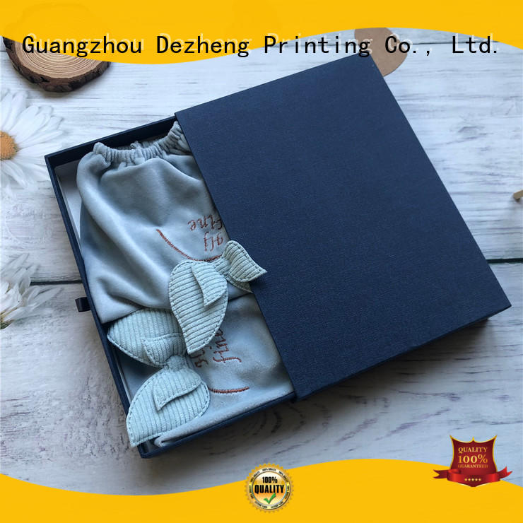 Dezheng flip cardboard packing boxes manufacturers for gift