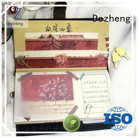 Dezheng leather journals for sale customization For meeting