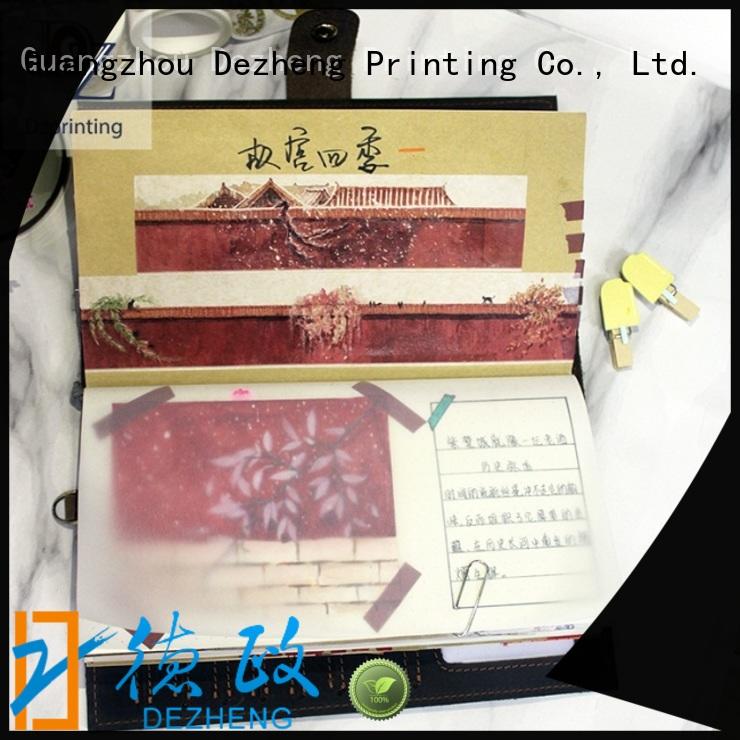 Dezheng Latest best leather bound journals For business
